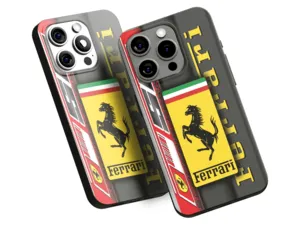 Ferrari Coque Silicone Smartphone Style Résistant Moderne